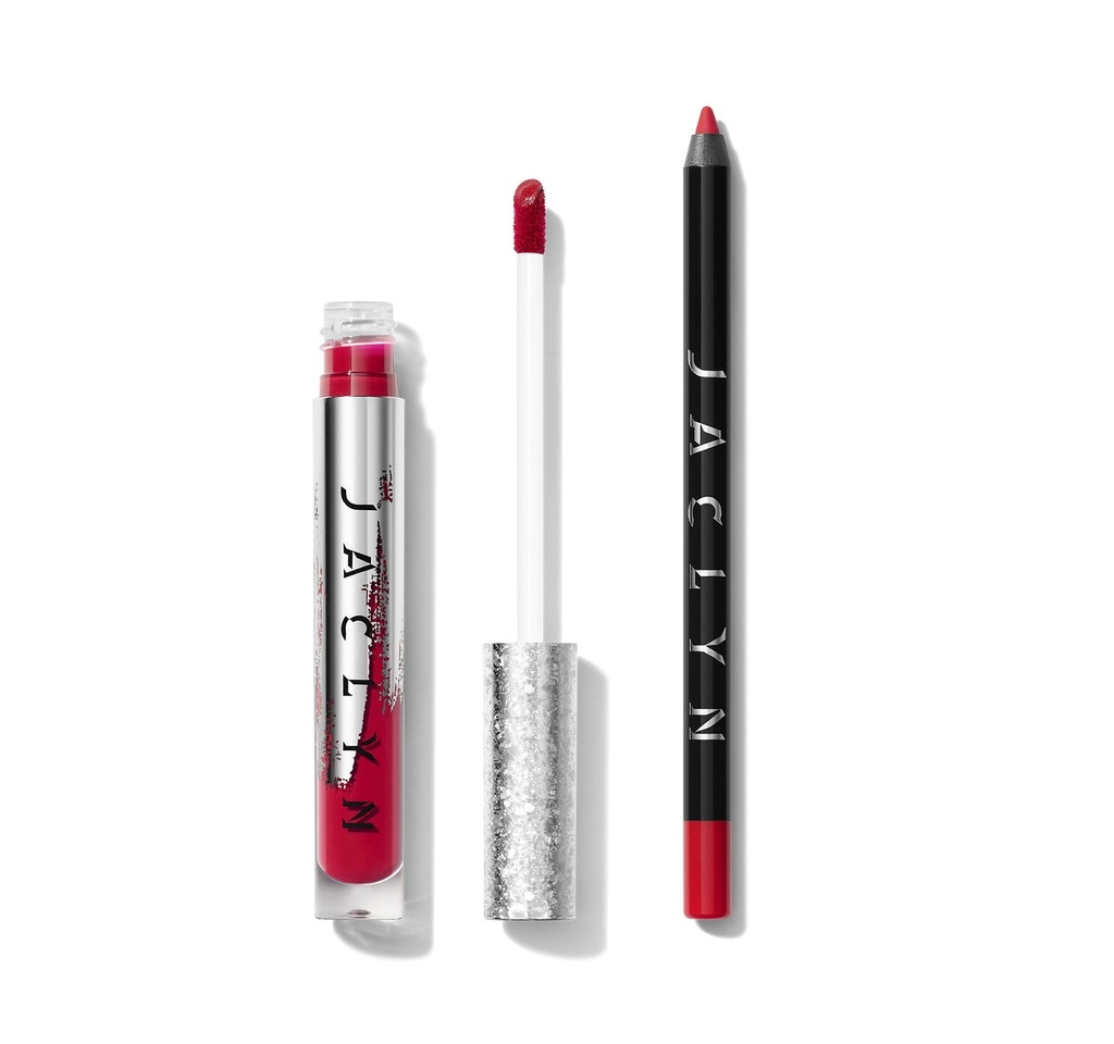 JACLYN COSMETICS - HOLIDAY POUTSPOKEN LIP DUO - BOW