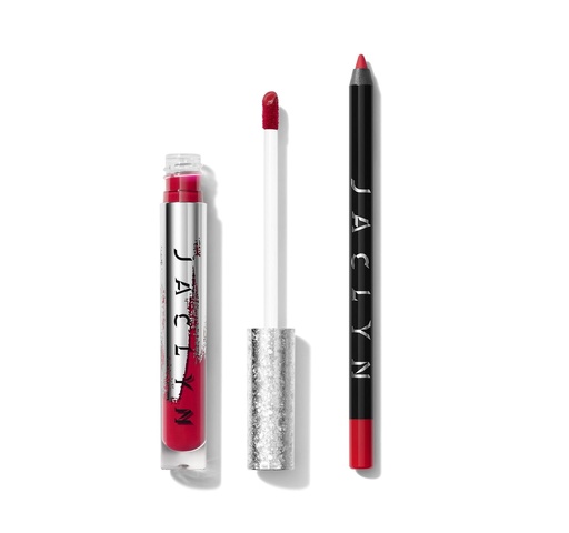 [71652] JACLYN COSMETICS - HOLIDAY POUTSPOKEN LIP DUO - BOW